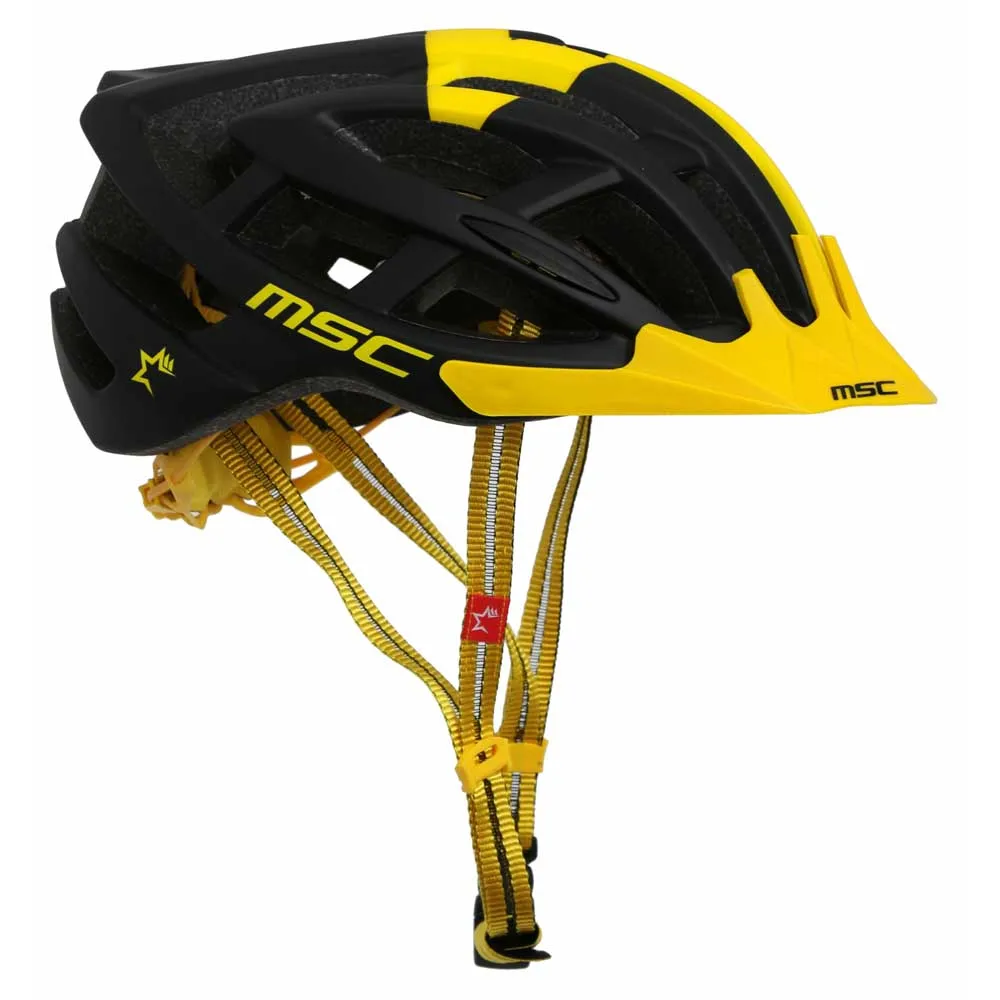 MSC BIKES Hx100smbkye Mtb-hjelm, Black / yellow MSC BIKES Hx100smbkye Mtb-hjelm, Black / yellow