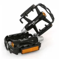 MSC BIKES Plataform Crmo Reflector Sykkelpedaler MSC BIKES Plataform Crmo Reflector Sykkelpedaler