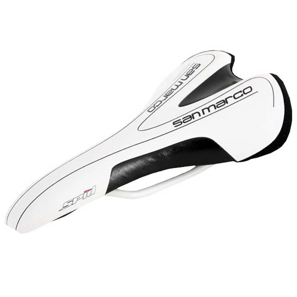 MSC BIKES San Marco Spid Aramidic Lining Sykkelsete, White / black, One Size