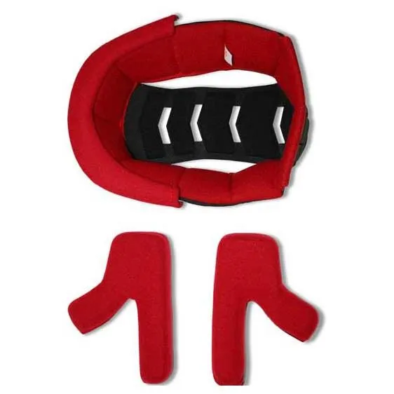MSC BIKES Spare Foam S For Two Faced Helmet Innerforing, Red