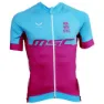 MSC BIKES Xc Kort Ermet Trøye, Blue / pink, S