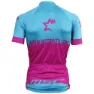 MSC BIKES Xc Kort Ermet Trøye, Blue / pink, S