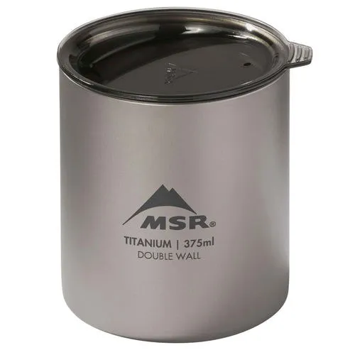 MSR Titan Cup Double Wall Mug lett kaffekopp, 375ml