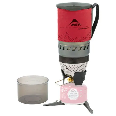 MSR WindBurner Personal Stove System 1, Red, One Size