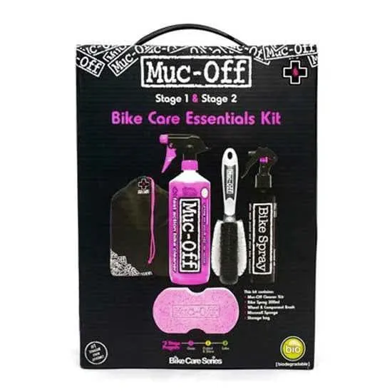Muc-Off BIKE CARE ESSENTIALS KIT, Maintenance
