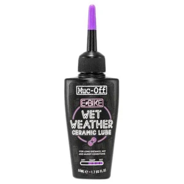 Muc-Off EBike Wet Weather Ceramic Lube 50ml, Maintenance