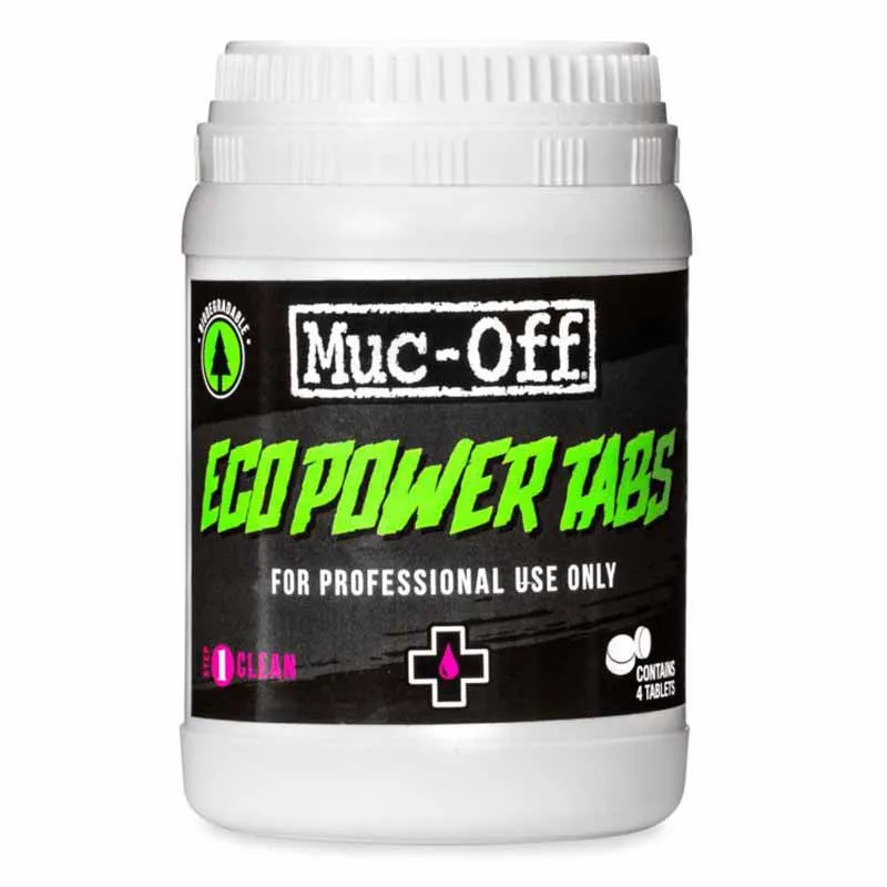 Muc-Off Eco Power Tabs Rengjøringsmiddel 4 Enheter, Multicolor, One Size Muc-Off Eco Power Tabs Rengjøringsmiddel 4 Enheter, Multicolor, One Size
