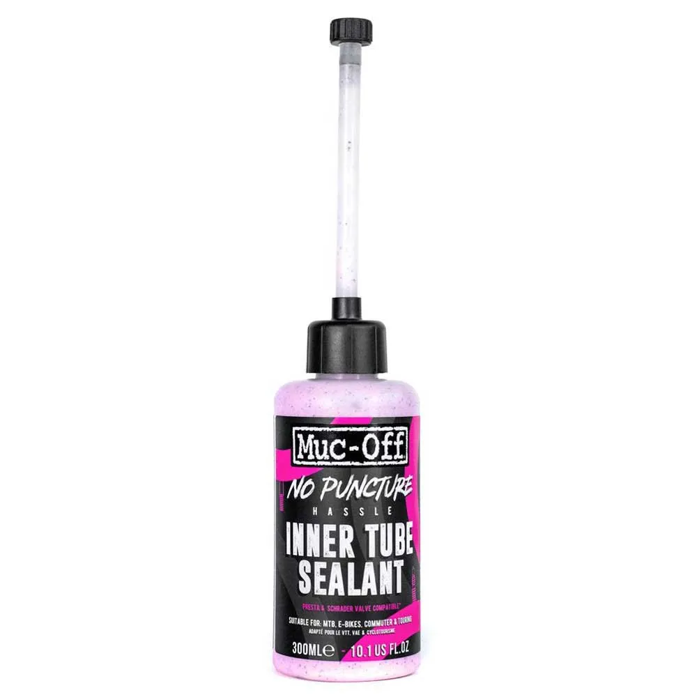 Muc-Off Inner Tube Slangeløst Tetningsmiddel 300ml, Black / pink, One Size