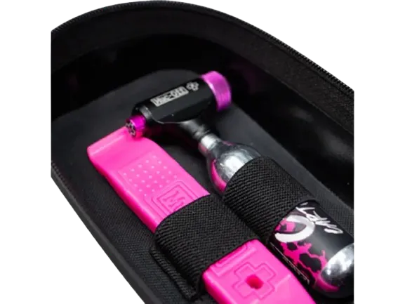 Muc-Off Seteveske, Black / pink, One Size Muc-Off Seteveske, Black / pink, One Size