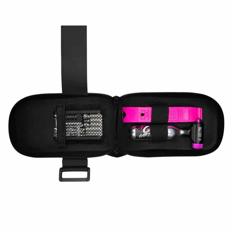 Muc-Off Seteveske, Black / pink, One Size
