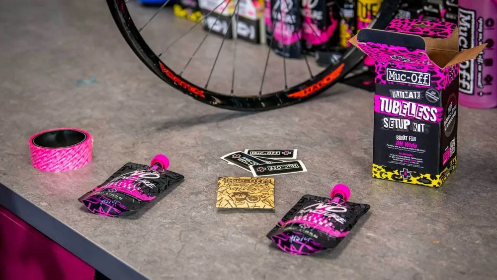Muc-Off Ultimate XC/Gravel Tubeless Kit, Black, One Size, Sykkeldekk