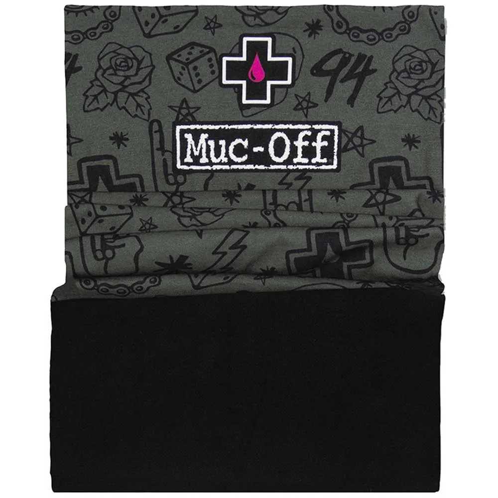 Muc-Off Winter Nakkevarmer, Green punk
