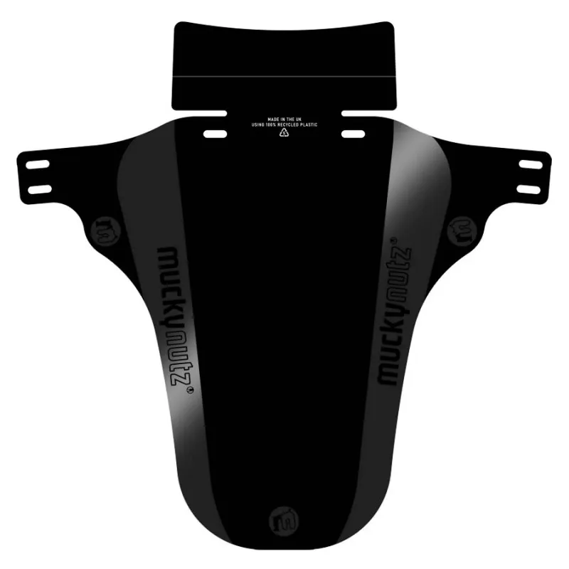 Mucky Nutz Fat Face Fender Skjerm, Black, One Size