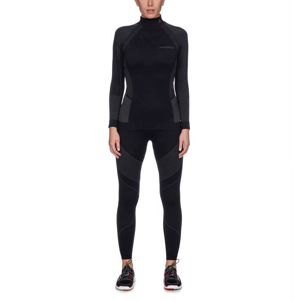 Musto Active Langarmet Baselag, Black