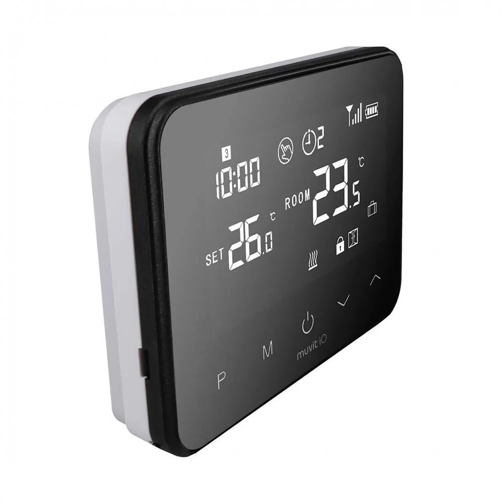 Muvit IO Miosth001 Smart Termostat, Black, One Size Muvit IO Miosth001 Smart Termostat, Black, One Size