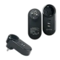 Muvit Smart Travel 2 Usb Ports 2.4 And Type C Pd 12w Lader