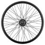 MVtek 20´´ X 1.90 Bmx Tubeless Pin 10mm Hub On Spheres Nut Bakhjul, Silver, 9 x 135mm, Shimano/Sram HG