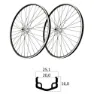MVtek 24´´ V-brake 6/7s Hjulsett, Black / silver, 15 x 100 / 12 x 142mm, Shimano/Sram HG