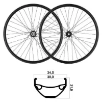 MVtek 27.5´´ Tubeless Mtb-hjulsett MVtek 27.5´´ Tubeless Mtb-hjulsett