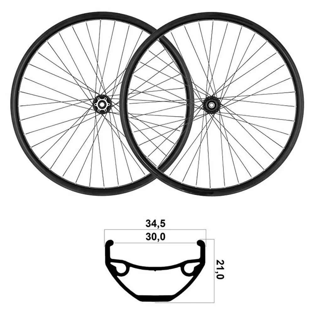 MVtek 27.5´´ Tubeless Mtb-hjulsett