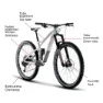 MVtek 300 X 5 Cm Shapeable Roll E-bikes Rammebeskyttelse, Clear, One Size