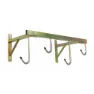 MVtek 4 Hooks Veggmontert Sykkelholder, Bronze, One Size