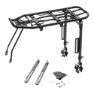 MVtek Adjustable Bakre Bagasjebærer, Black, 26-28"