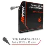 MVtek Campagnolo Road Bremsekabel 100 Enheter, Multicolor, 1.5 x 2000mm
