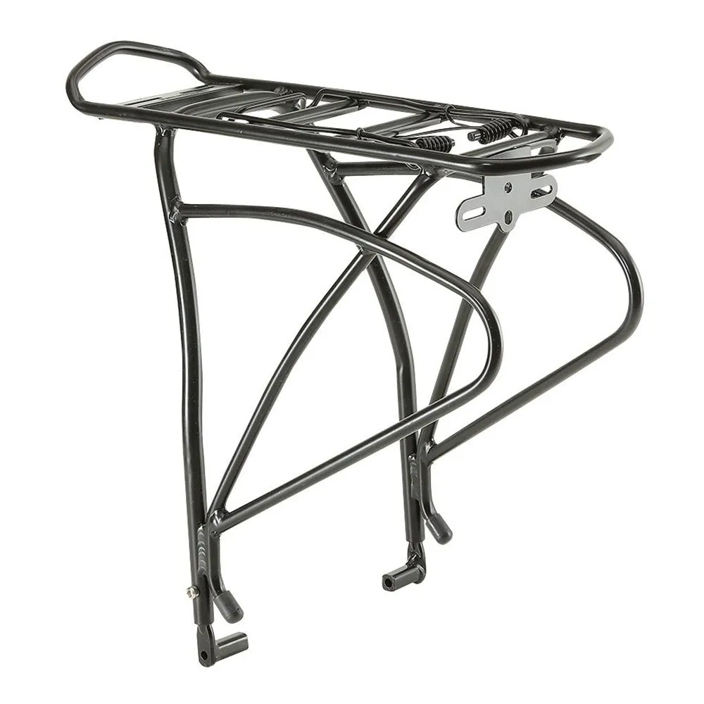 MVtek Disc Adjustable Bakre Bagasjebærer, Black, One Size