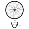 MVtek E-bike 29´´ 6b Disc Tubeless Terrengsykkel Forhjul, Black, 9 x 100mm