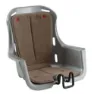 MVtek Luna Frontmontert Barnesykkelsete, Stuffed grey, Max 15kg