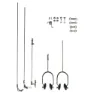 MVtek R Cycles Felgbremsekaliper, Black / silver, One Size