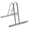 MVtek Single Interlocking Sykkelstativ, Silver, One Size