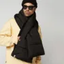 Mystic Dts Padded Shawl Skjerf, Black