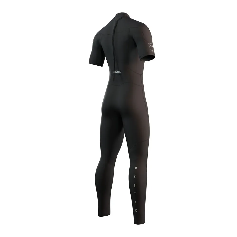 Mystic Shortarm 3/2 Mm Bzip Flatlock Shorty female