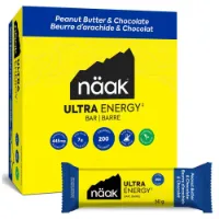 Näak Ultra Energy™ Energibar Boks Peanøttsmør Og Sjokolade 50g 12 Enheter Näak Ultra Energy™ Energibar Boks Peanøttsmør Og Sjokolade 50g 12 Enheter