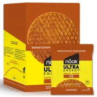 Näak Ultra Energy™ Eske Med Energivåffler Saltet Karamell 30g 12 Enheter Näak Ultra Energy™ Eske Med Energivåffler Saltet Karamell 30g 12 Enheter
