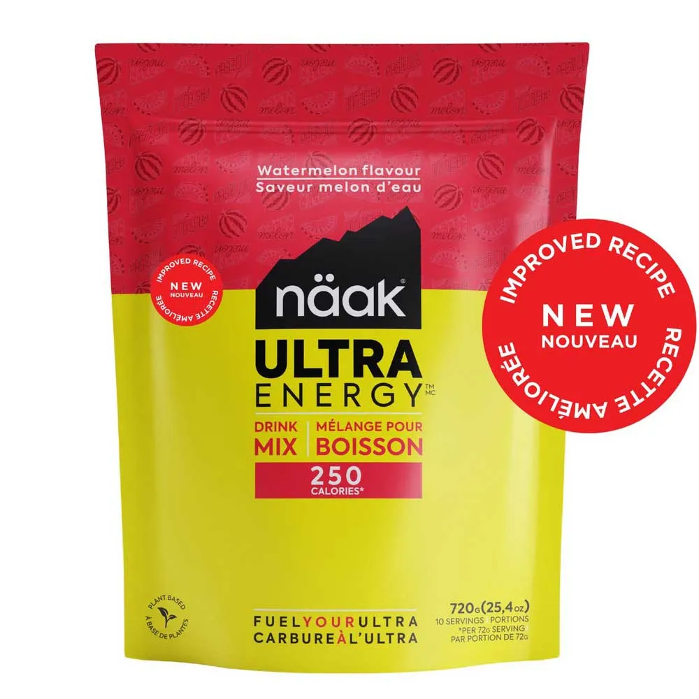 Näak Ultra Energy™ Isotonisk Pulverdrikk Vannmelon 720g, Watermelon, One Size