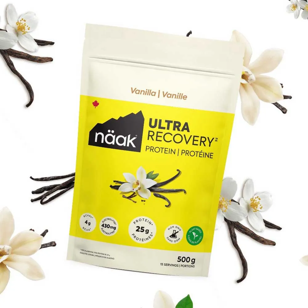 Näak Ultra Restitusjonsdrikkepulver Vanilje 500g, Vanilla, One Size