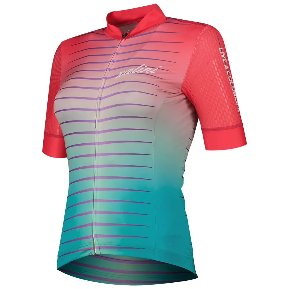 Nalini Las Vegas Kort Ermet Trøye, Multicolor, M Nalini Las Vegas Kort Ermet Trøye, Multicolor, M