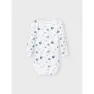 Name It 5 Pack Langarmet Body, Legion blue, 0MON