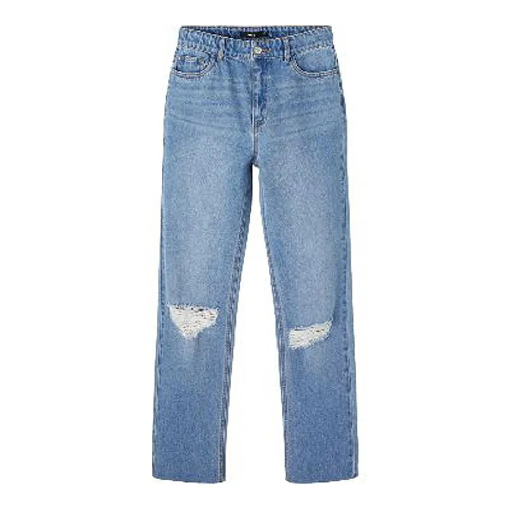 Name It Bizza Straight Dis Jeans Refurbished, Light blue denim, 13Y Name It Bizza Straight Dis Jeans Refurbished, Light blue denim, 13Y