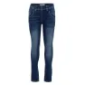 Name It Silas Denim Troel 3155 Bukser, Dark blue denim, 13Y