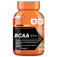 NAMEDSPORT Bcaa 2:1:1 Food Tilskudd Nøytral Smak 100 Enheter NAMEDSPORT Bcaa 2:1:1 Food Tilskudd Nøytral Smak 100 Enheter