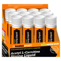 NAMEDSPORT Eske Med Sterke Flytende Acetyl L-karnitin-ampuller Nøytral Smak 25ml 20 Enheter Refurbished NAMEDSPORT Eske Med Sterke Flytende Acetyl L-karnitin-ampuller Nøytral Smak 25ml 20 Enheter Refurbished