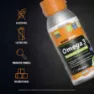 NAMEDSPORT Omega 3 ++ Boks Med Energigeler Nøytral Smak 240 Enheter, Multicolor, One Size