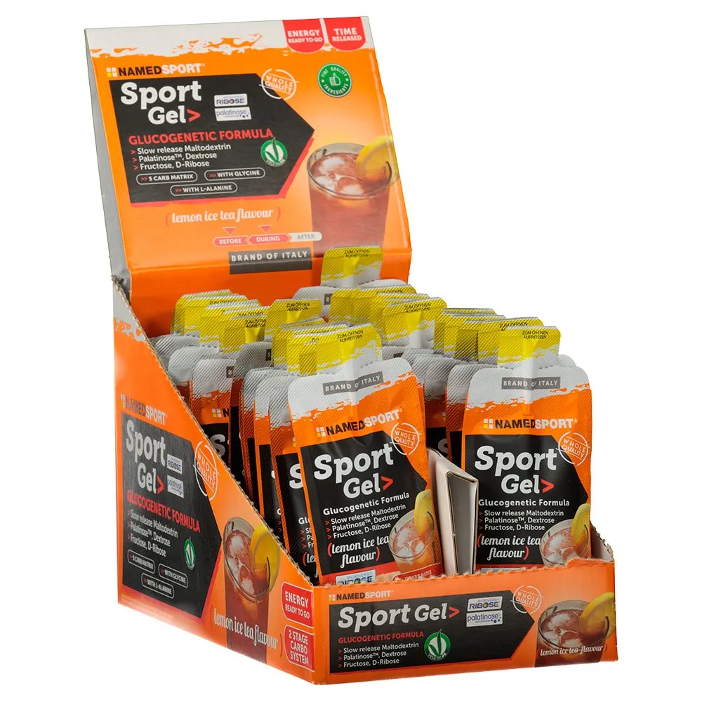 NAMEDSPORT Sport Boks Med Energigeler Iste 25ml 32 Enheter, One size