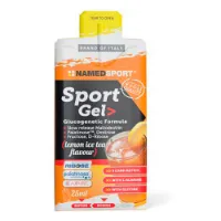 NAMEDSPORT Sport Glucogenetic Formula Boks Med Energigeler Sitron Iste 25ml 32 Enheter