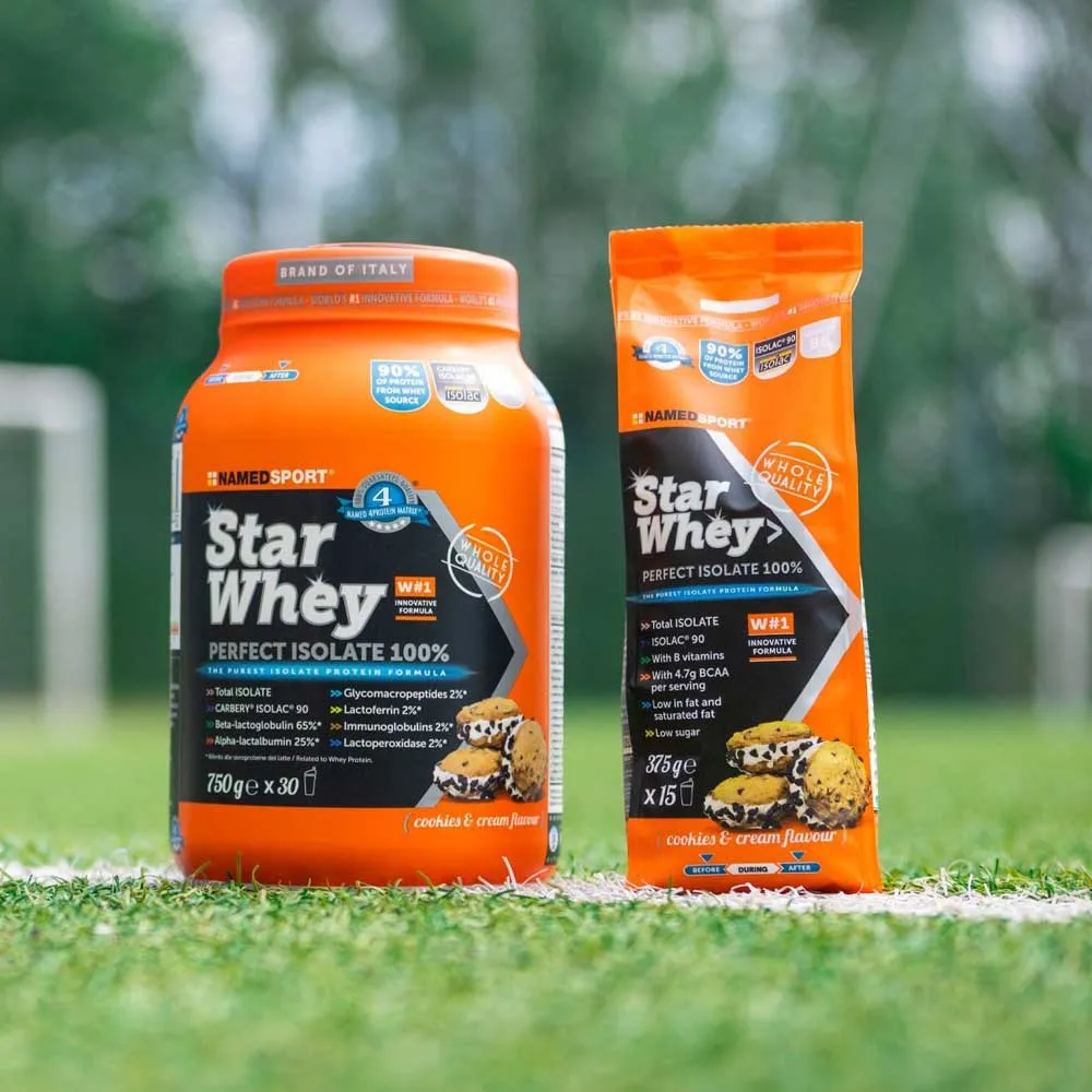NAMEDSPORT Star Isolert Myseprotein Kjeks Og Krem 375g, Multicolor, One Size