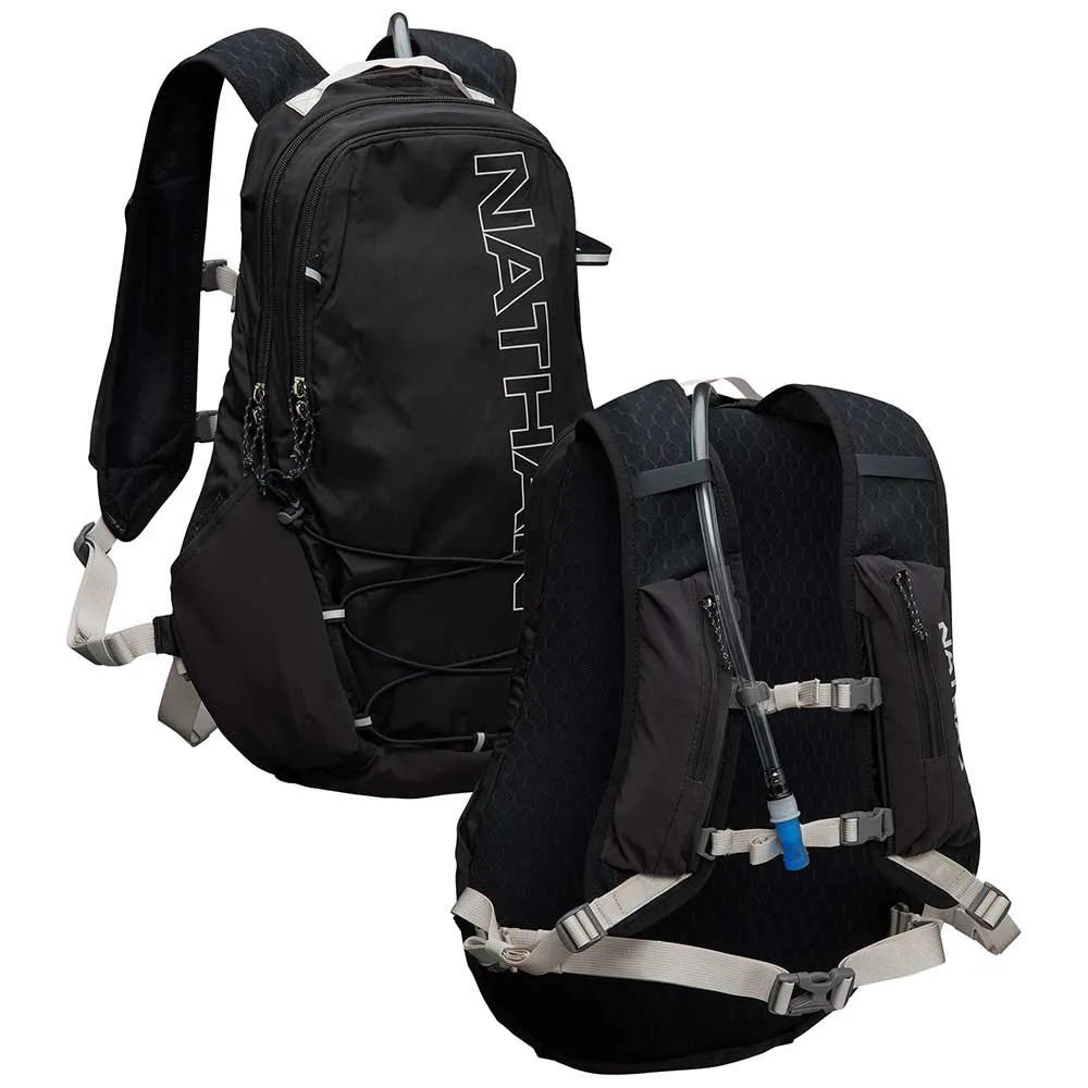 Nathan Crossover Pack 15l Hydreringsvest, Black / vapor grey, One Size